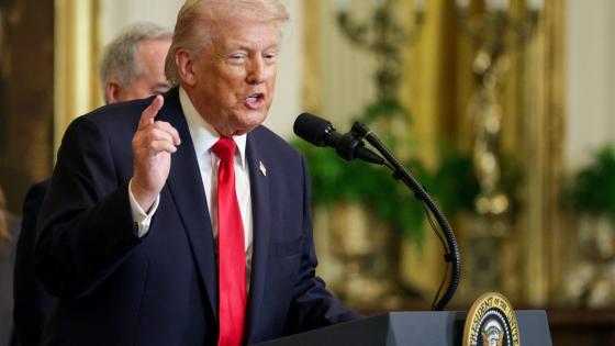 الرئيس الأمريكي دونالد ترامب