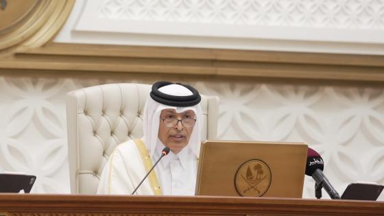 جانب من الجلسة الأسبوعية لمجلس الشورى