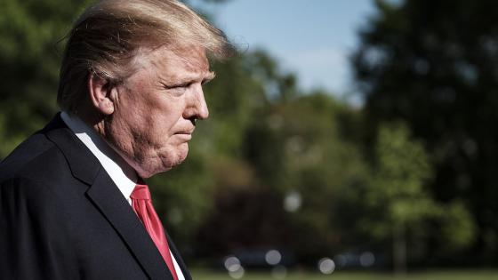 الرئيس الأمريكي دونالد ترامب