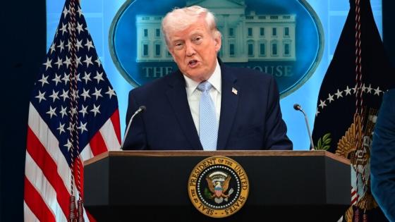 الرئيس الأمريكي دونالد ترامب