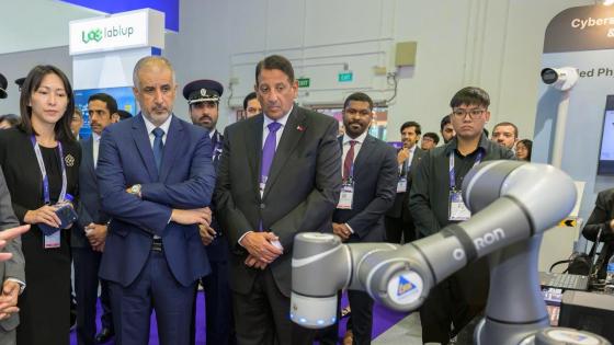 جانب من الزيارة