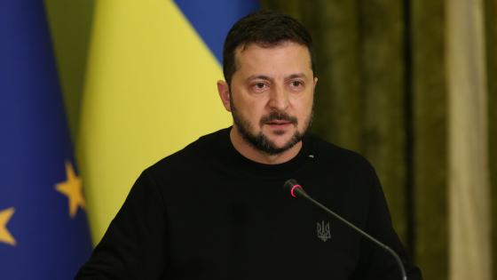 الرئيس الأوكراني فولوديمير زيلينسكي