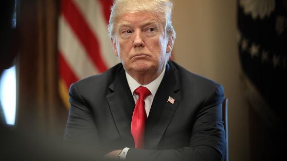 الرئيس الأمريكي دونالد ترامب