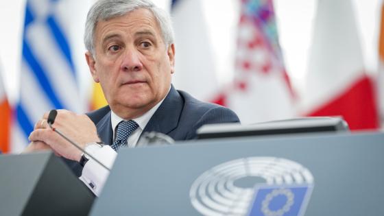 وزير الخارجية الإيطالي أنطونيو تاياني