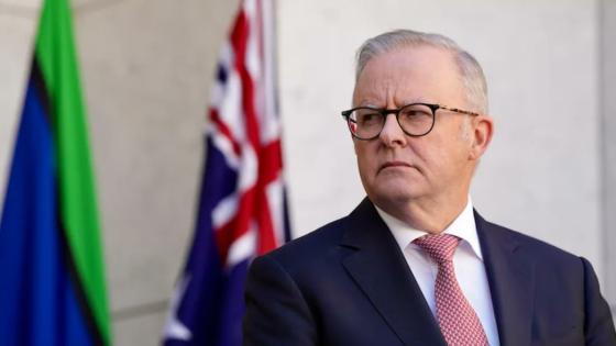 رئيس الوزراء الأسترالي أنتوني ألبانيزي