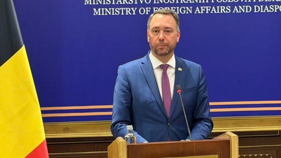 وزير الخارجية البلجيكي ماكسيم بريفو