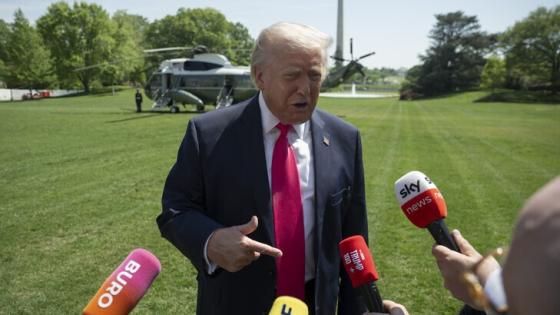 الرئيس الأمريكي دونالد ترامب