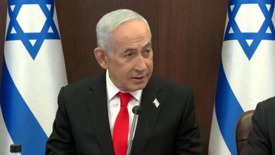 رئيس وزراء إسرائيل بنيامين نتنياهو