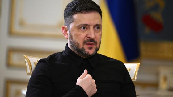 الرئيس الأوكراني فولوديمير زيلينسكي