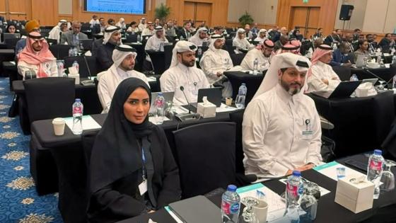 جانب من المشاركة القطرية بالاجتماع