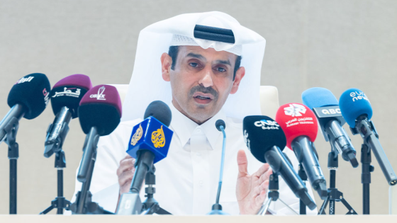 المهندس سعد بن شريدة الكعبي وزير الدولة لشؤون الطاقة