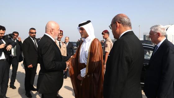جانب من مراسم الاستقبال