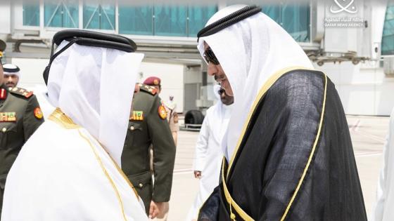 جانب من مراسم الاستقبال