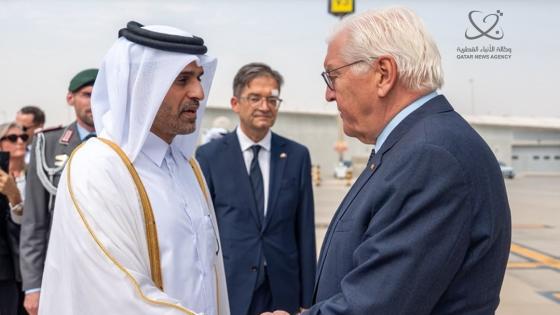 جانب من مراسم الاستقبال