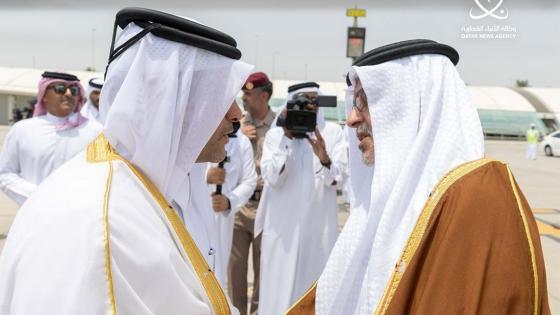 جانب من مراسم الاستقبال