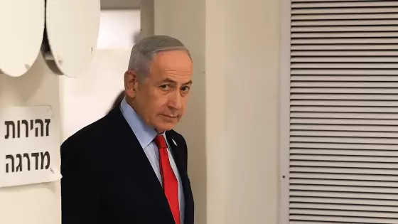 رئيس الوزراء الإسرائيلي بنيامين نتنياهو