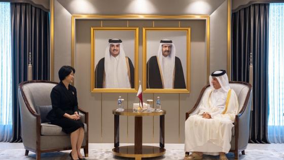 جانب من تسلم أوراق الاعتماد