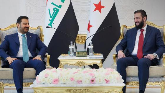 أحمد الشرع وعلي فالح الزيدي