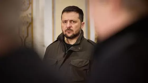 الرئيس الأوكراني فولوديمير زيلينسكي