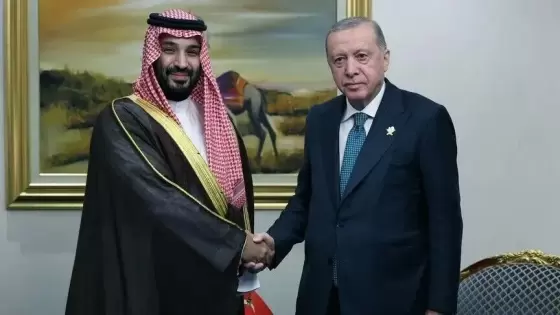 رجب طيب أردوغان ومحمد بن سلمان