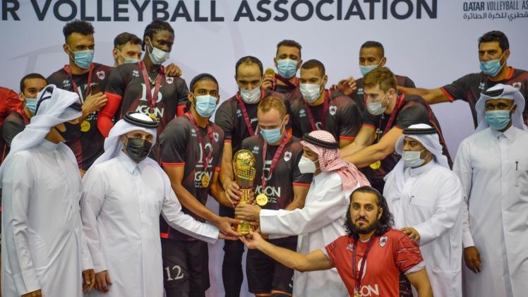 حفل تتويج فريق الريان