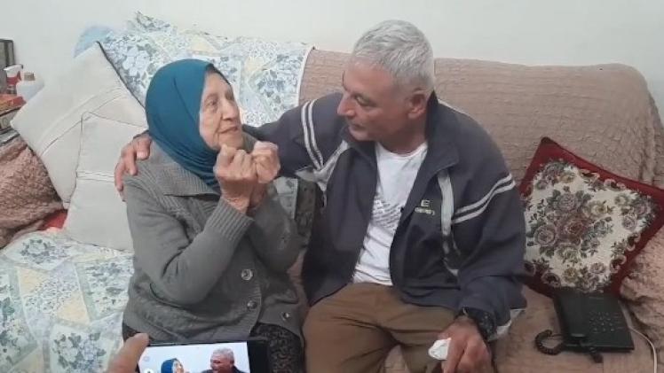 جانب من مراسم الاستقبال للأسير المحرر