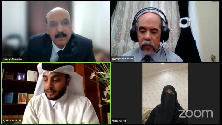 جانب من فعاليات الملتقى السنوي الرابع للملتقى القطري للمؤلفين