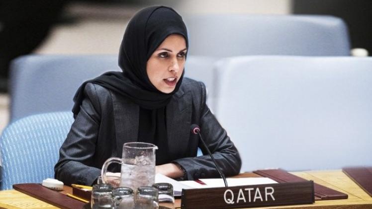 سعادة السفيرة الشيخة علياء أحمد بن سيف آل ثاني، المندوب الدائم لدولة قطر لدى الأمم المتحدة