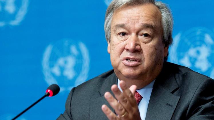 أنطونيو غوتيريش، الأمين العام للأمم المتحدة
