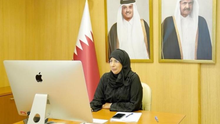 سعادةالدكتورة حنان محمد الكواري وزير الصحة العامة