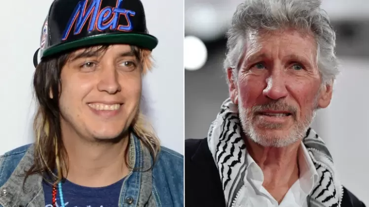 المغنيان البريطاني "روجر ووترز والأميركي جوليان كازابلانكاس