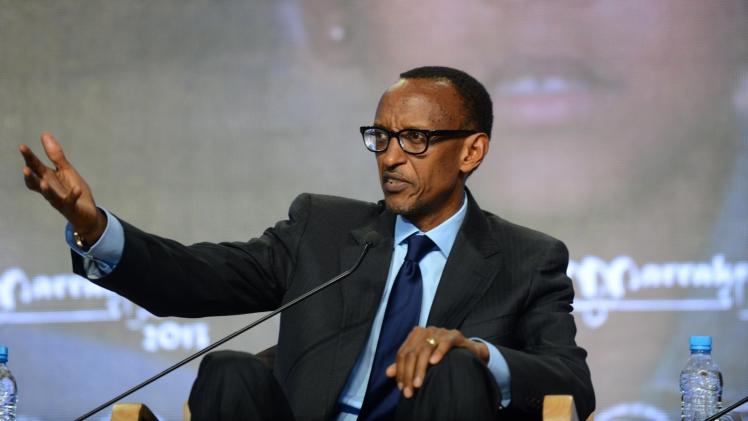 الرئيس بول كاغامي رئيس جمهورية رواندا