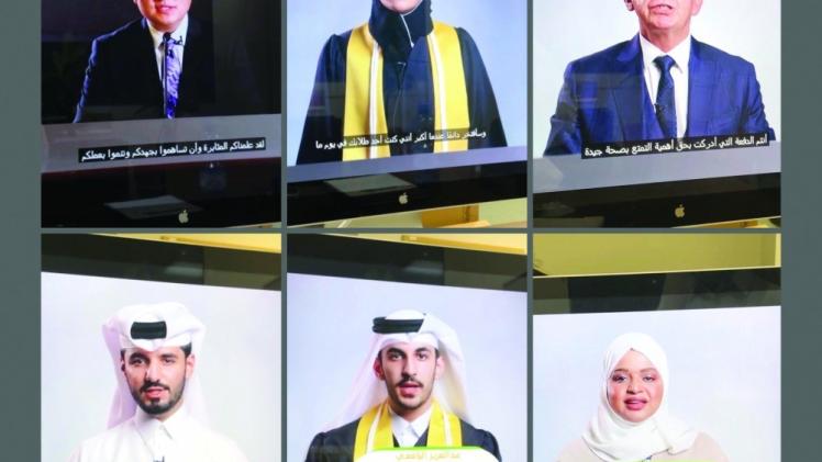 جانب من حفل التخريج