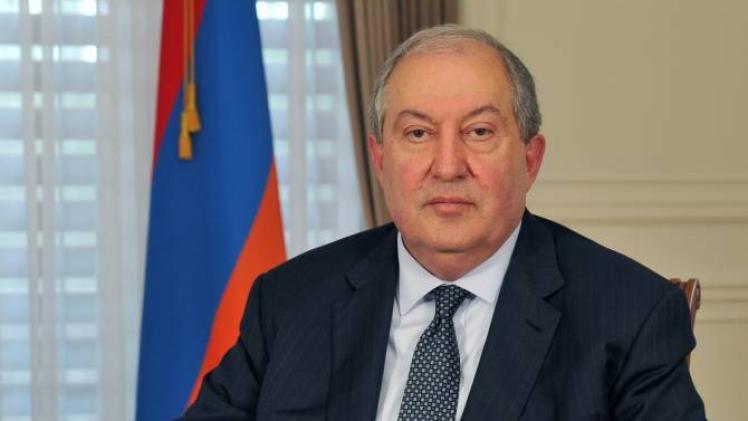 الرئيس أرمين سركيسيان رئيس جمهورية أرمينيا