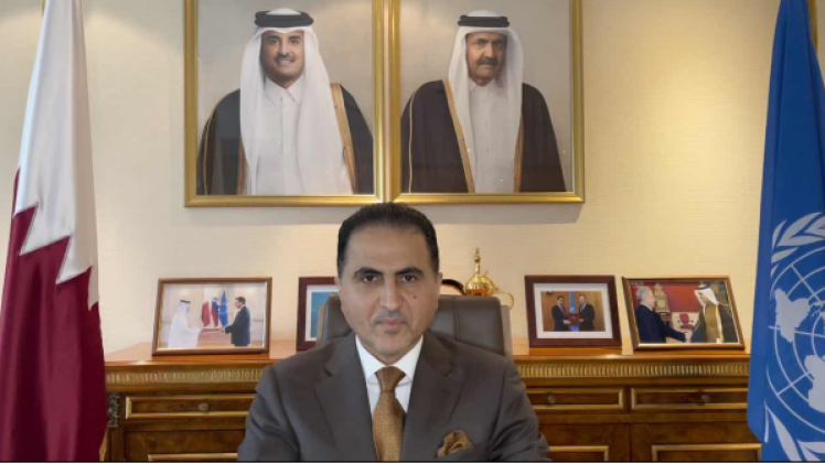 المندوب الدائم لدولة قطر لدى الأمم المتحدة
