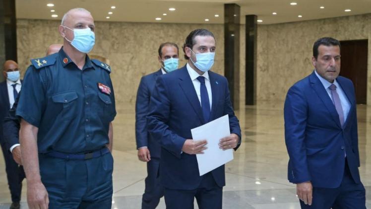 سعد الحريري في قصر بعبدا