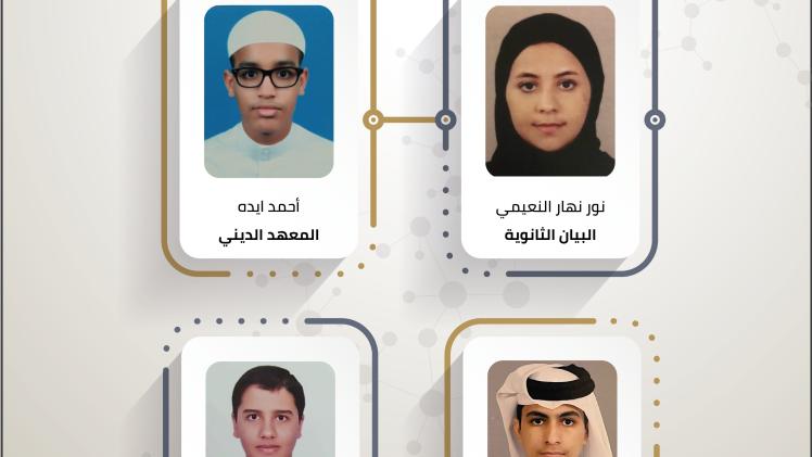 الطلاب المشاركين في مسابقة أولمبياد الأحياء الدولي