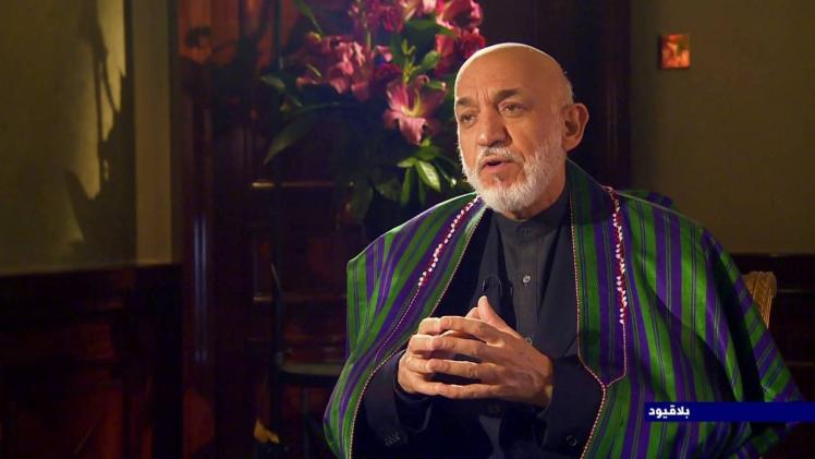 الرئيس الأفغاني السابق حامد كرزاي