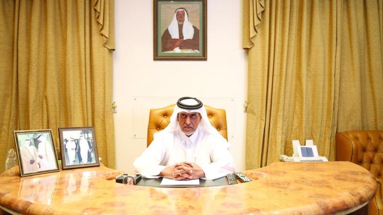 سعادة الشيخ حمد بن ناصر آل ثاني