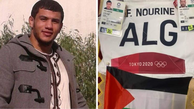 لاعب الجودو الجزائري فتحي نورين
