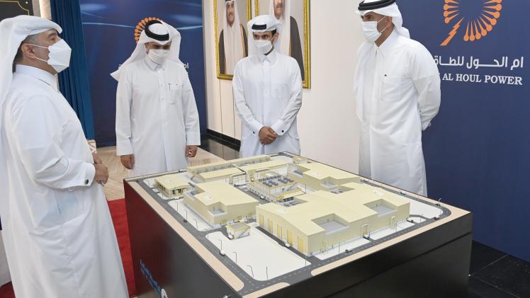 جانب من مشاركة رئيس الوزراء في تدشين المشروع