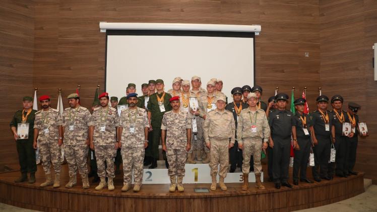 جانب من اختتام فعاليات المسابقة