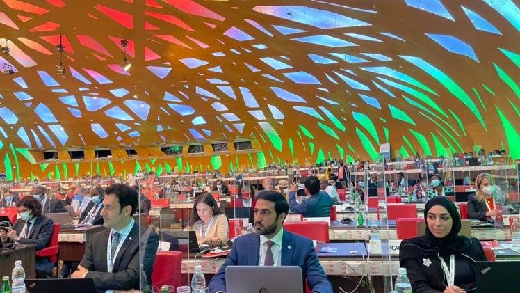 مشاركة وفد دولة قطر في المؤتمر البريدي العالمي السابع والعشرين