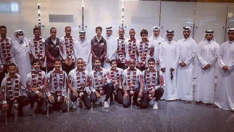 بعثة منتخبنا الوطني للقفز المظلي