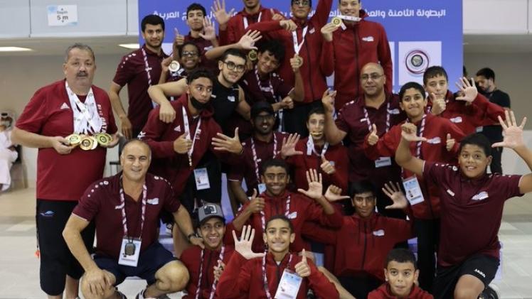 لاعبو قطر يفوزون في ميداليات ذهبية في البطولة الخليجية