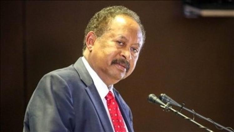 عبد الله حمدوك رئيس الوزراء السوداني