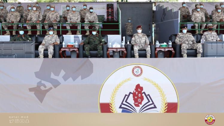 جانب من حفل ختام التمرين