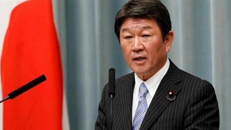 السيد توشيميتسو موتيغي وزير خارجية اليابان