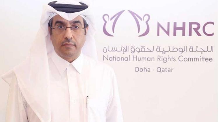سعادة الدكتور علي بن صميخ المري رئيس اللجنة الوطنية لحقوق الإنسان