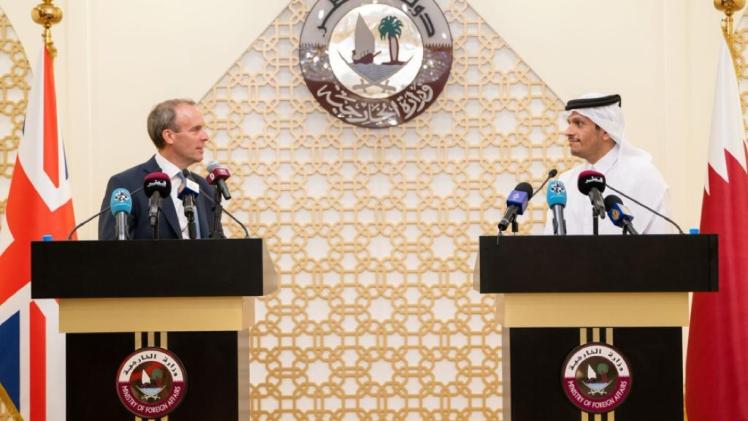 جانب من المؤتمر الصحفي